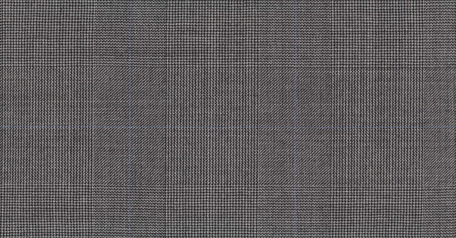 Stoffbibliothek: Schwarzer Black & white check the royal suiting-Stoff von SCABAL – Maßanfertigung in Berlin