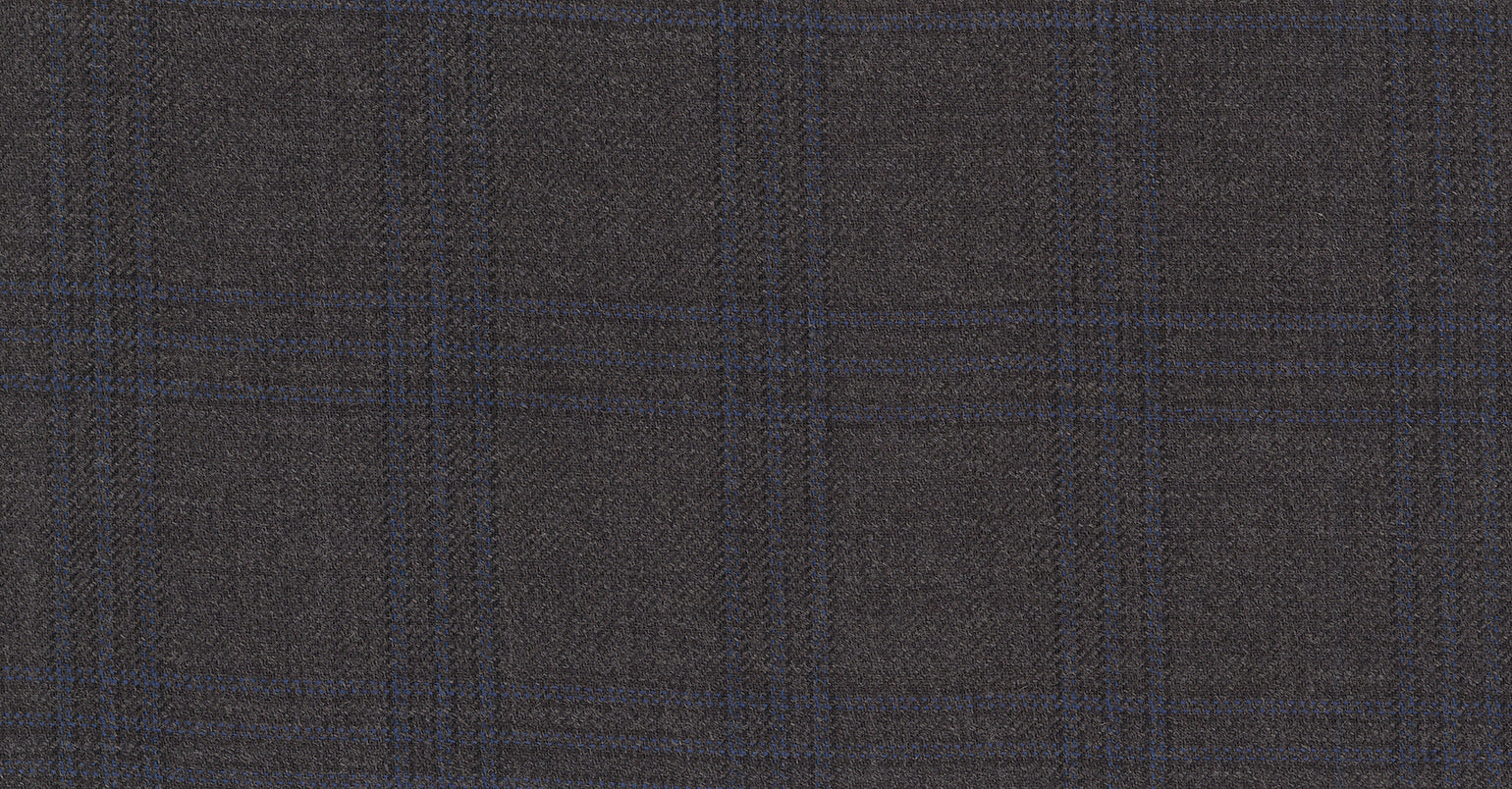 GREY MEDIUM CHECK GALAXY SUITING