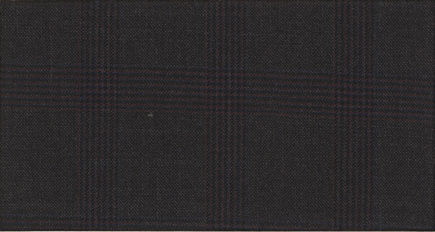GREY DARK CHECK GALAXY SUITING