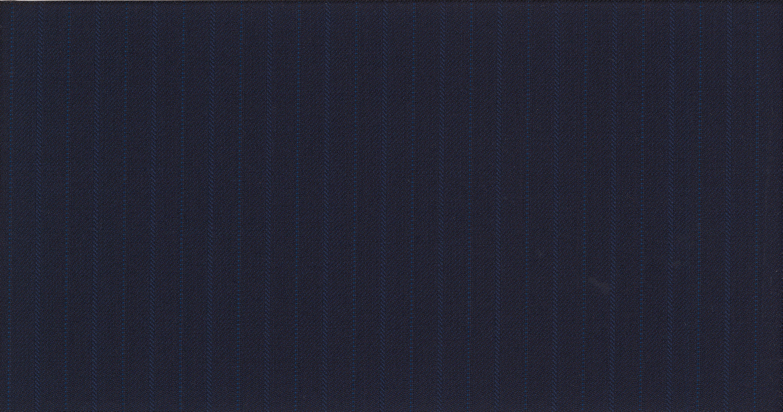 BLUE DARK STRIPE IMAGE SUITING