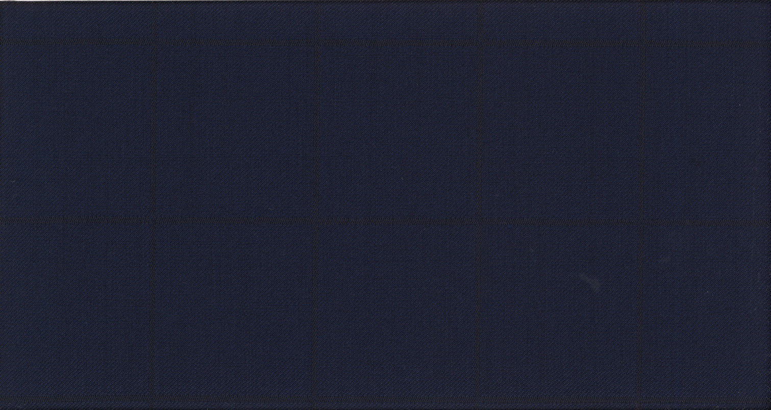 BLUE DARK CHECK IMAGE SUITING