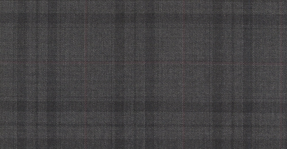 GREY MEDIUM CHECK JET SET SUITING