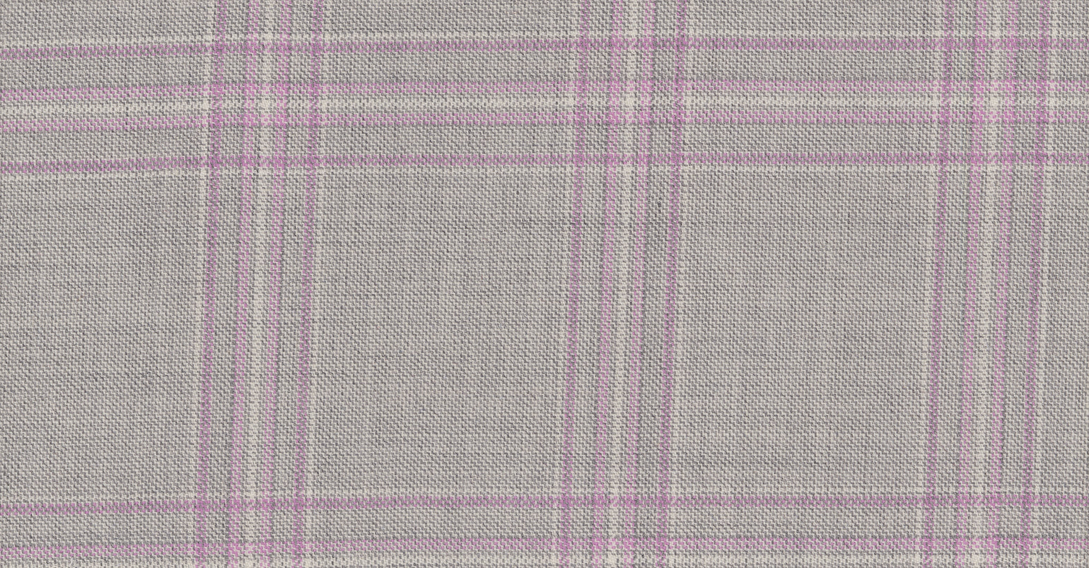 Stoffbibliothek: Grey light check londoner suiting-Stoff von SCABAL – Maßanfertigung in Berlin