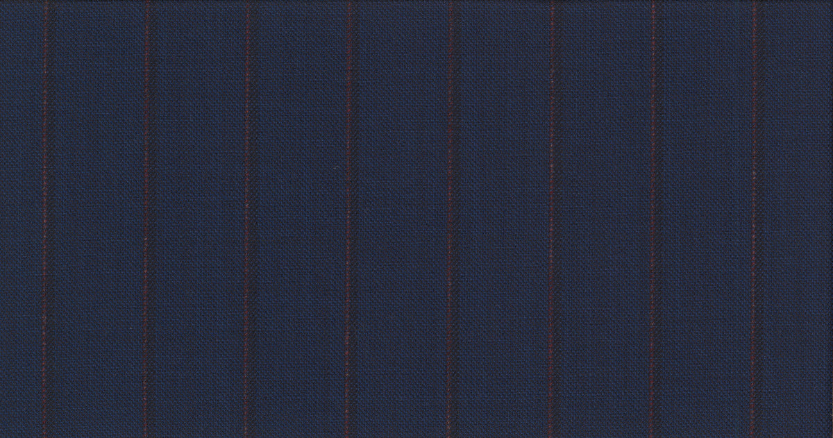 DARK STRIPE ETON SUITING