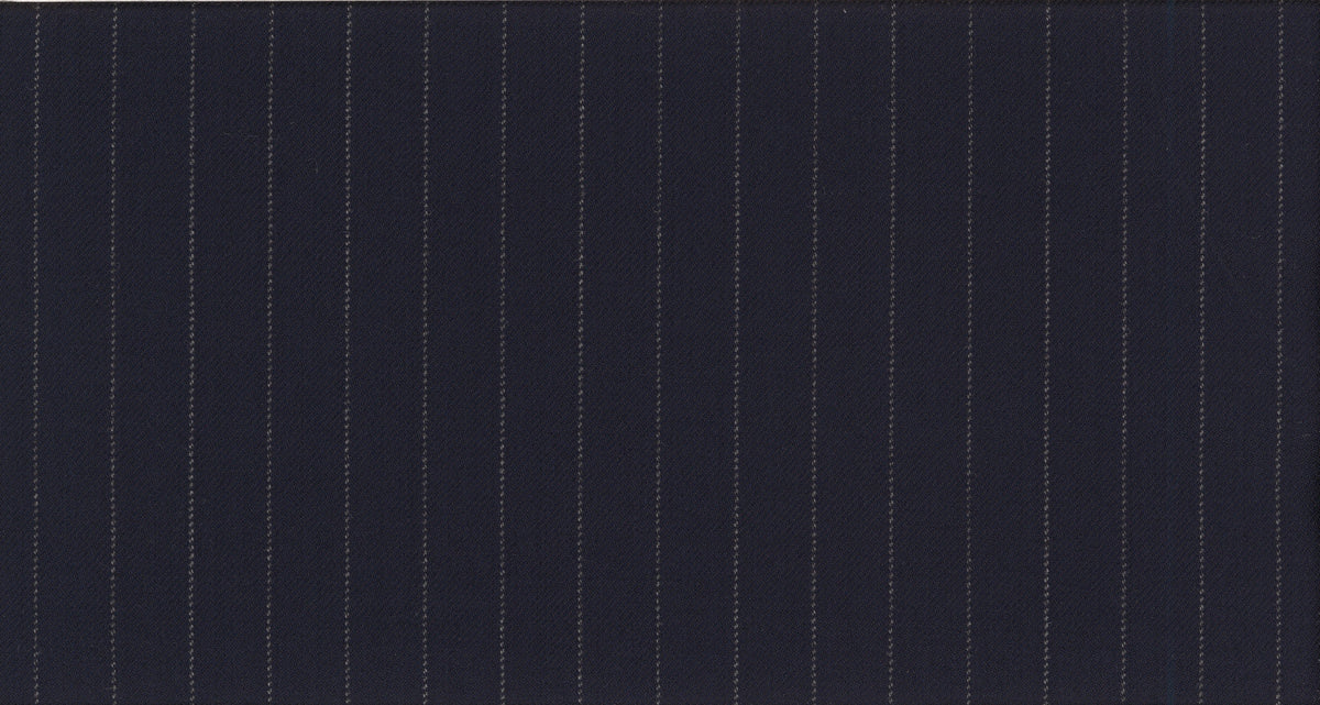DARK STRIPE ETON SUITING