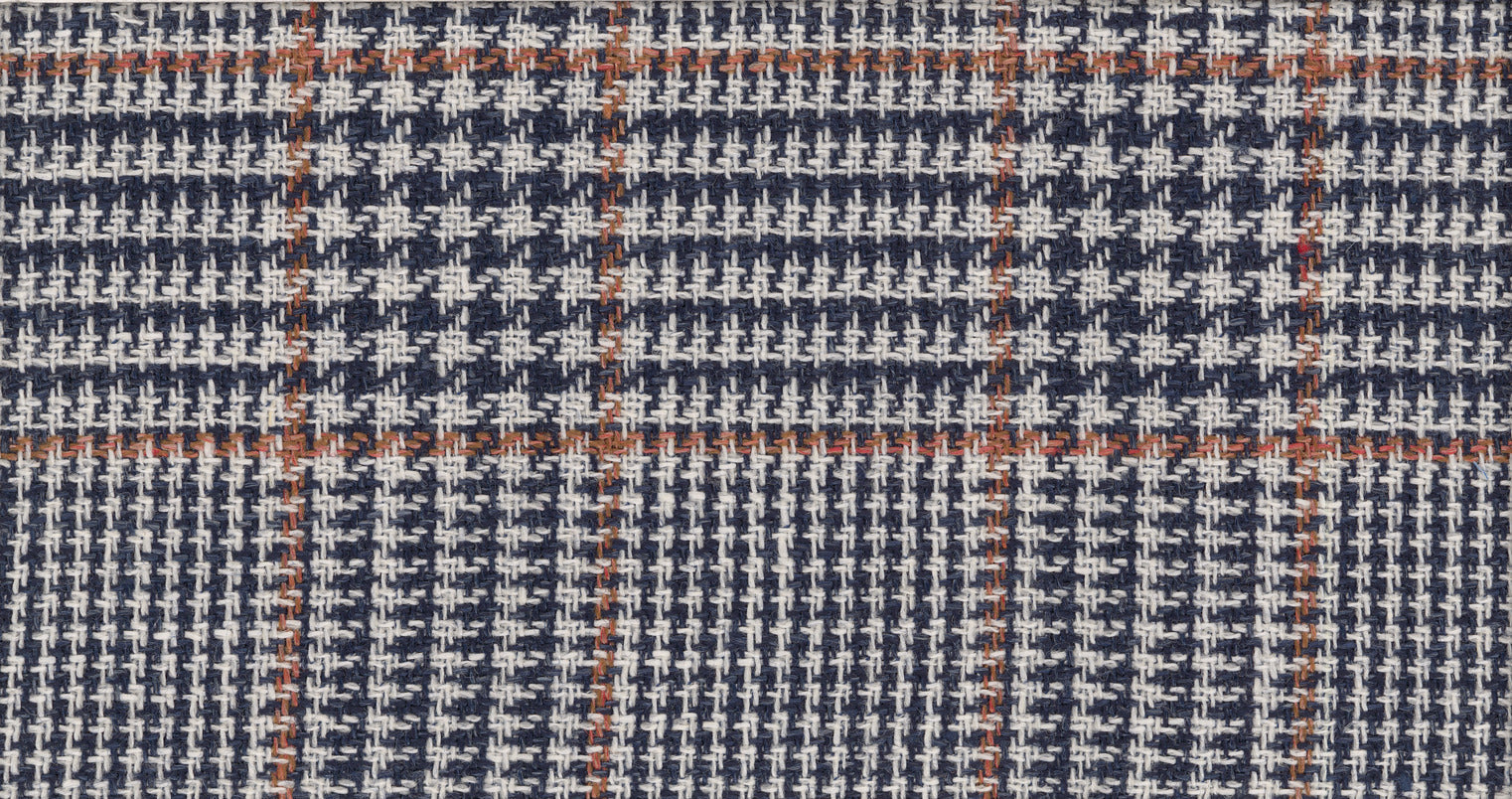 BLUE MEDIUM CHECK RIVIERA TREND JACKETING