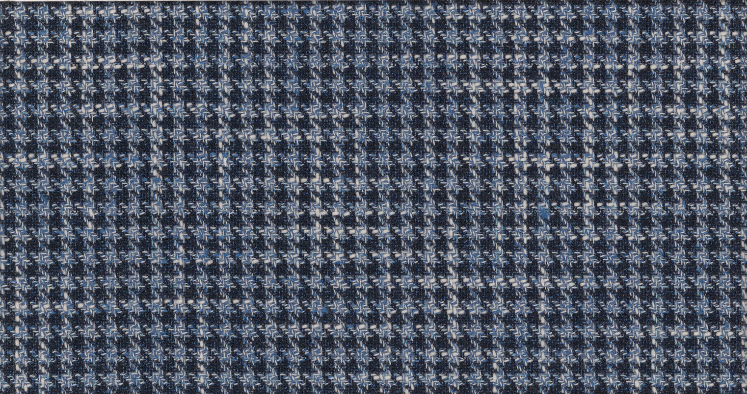 BLUE MEDIUM HOUNDSTOOTH RIVIERA TREND JACKETING