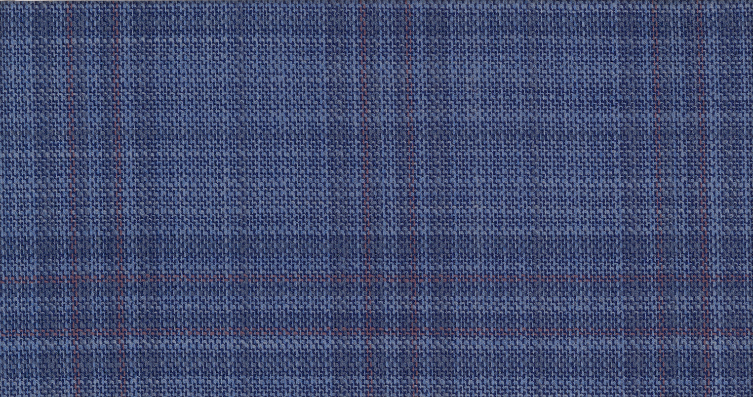 BLUE LIGHT CHECK RIVIERA TREND JACKETING