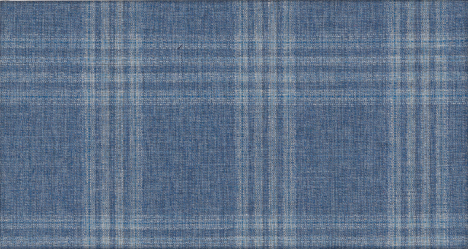 BLUE LIGHT CHECK RIVIERA TREND JACKETING