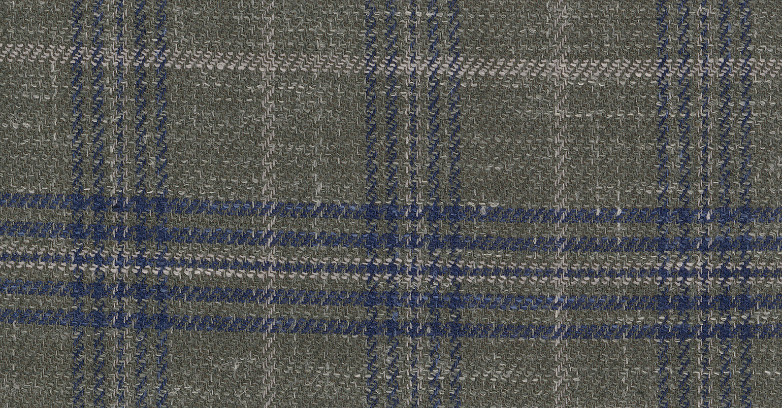 Stoffbibliothek: Mittelgrauer Medium check amalfi trend suiting-Stoff von SCABAL – Maßanfertigung in Berlin