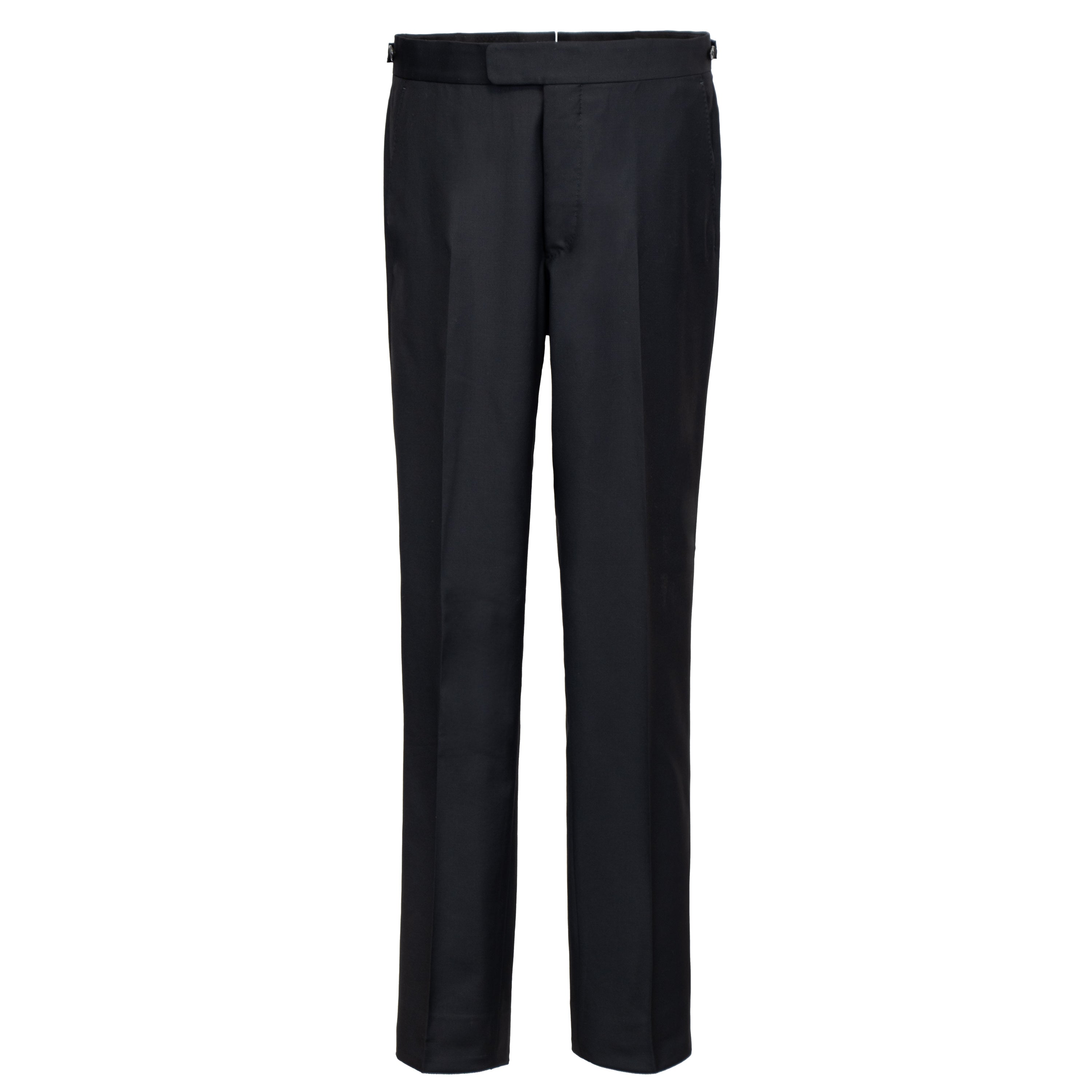 ESSENTIAL BLACK TROUSERS