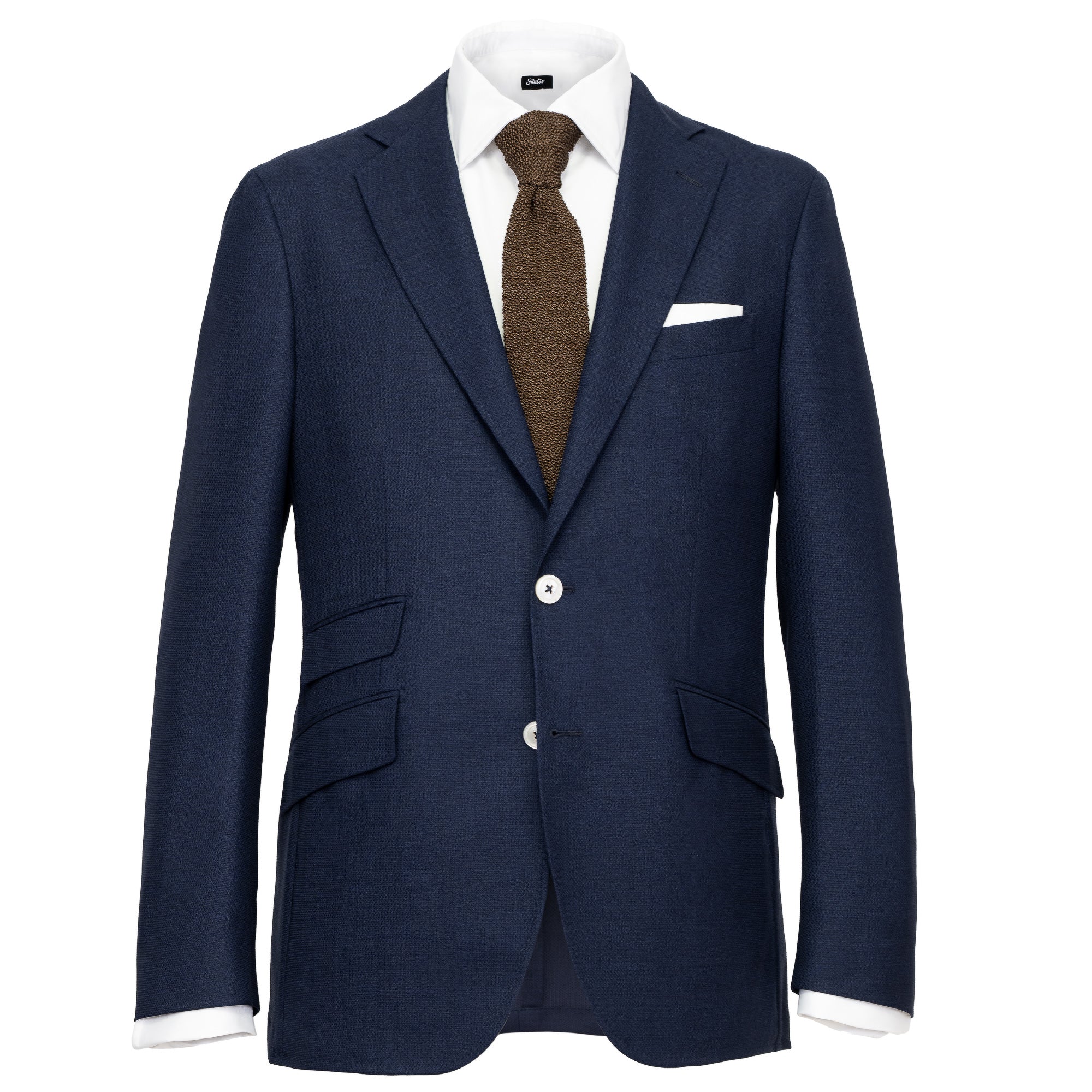 NEW CLASSIC NAVY BLAZER WITH MOTHER OF PEARLS BUTTONS