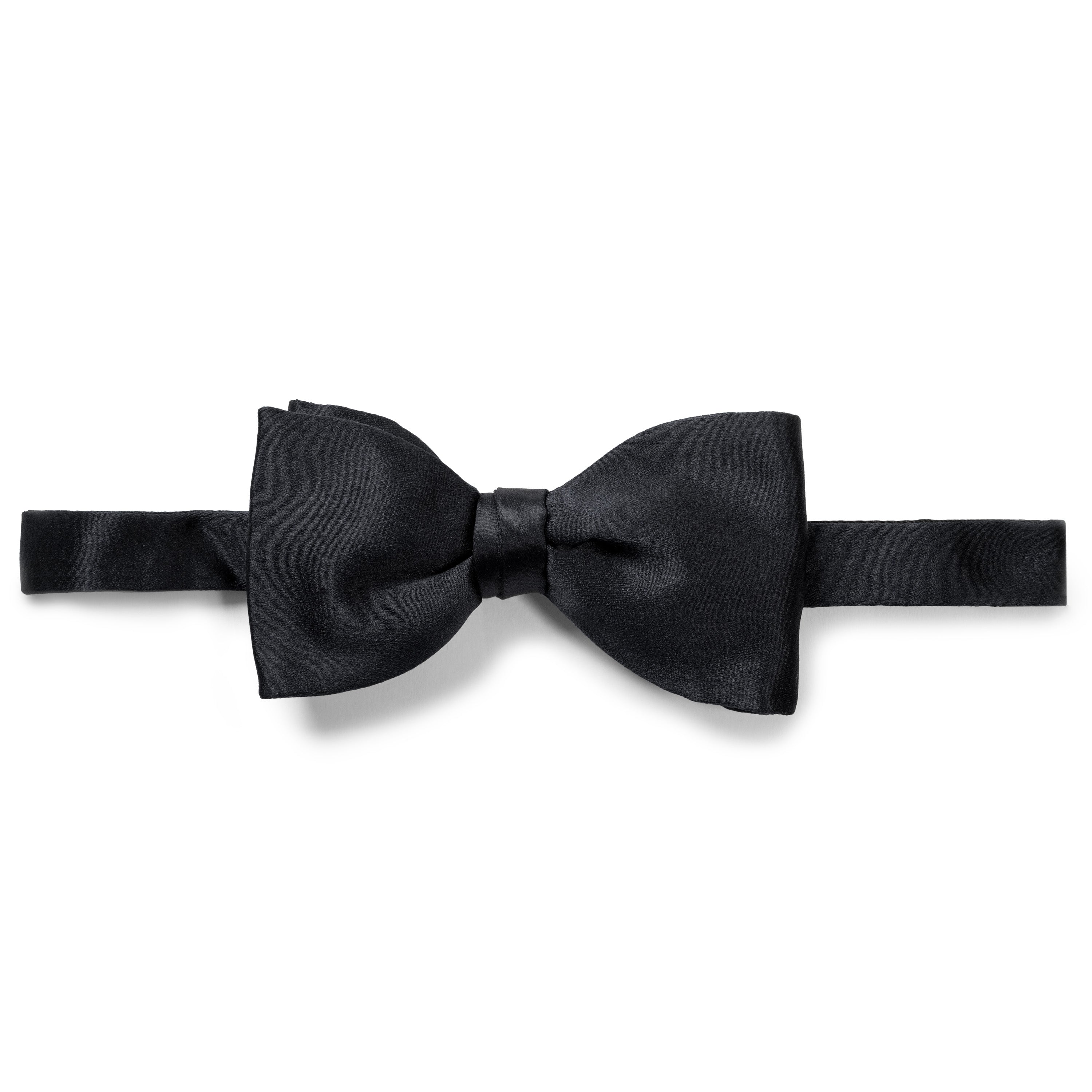BLACK BUTTERFLY READY-TIED BOW TIE