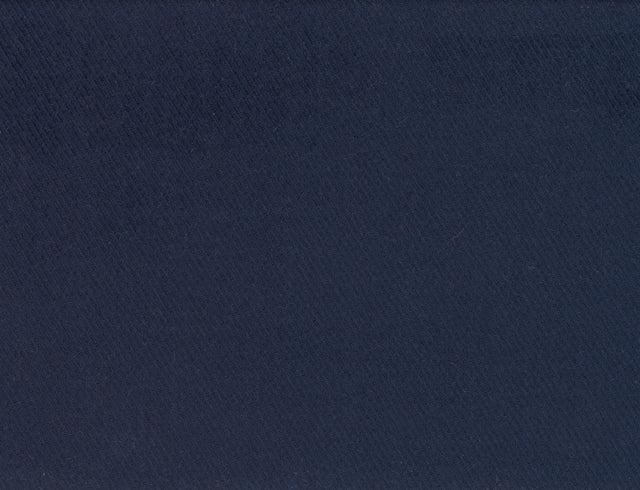 BLUE DARK PLAIN CASHMERE CORD AND CASH COTTON SUITING