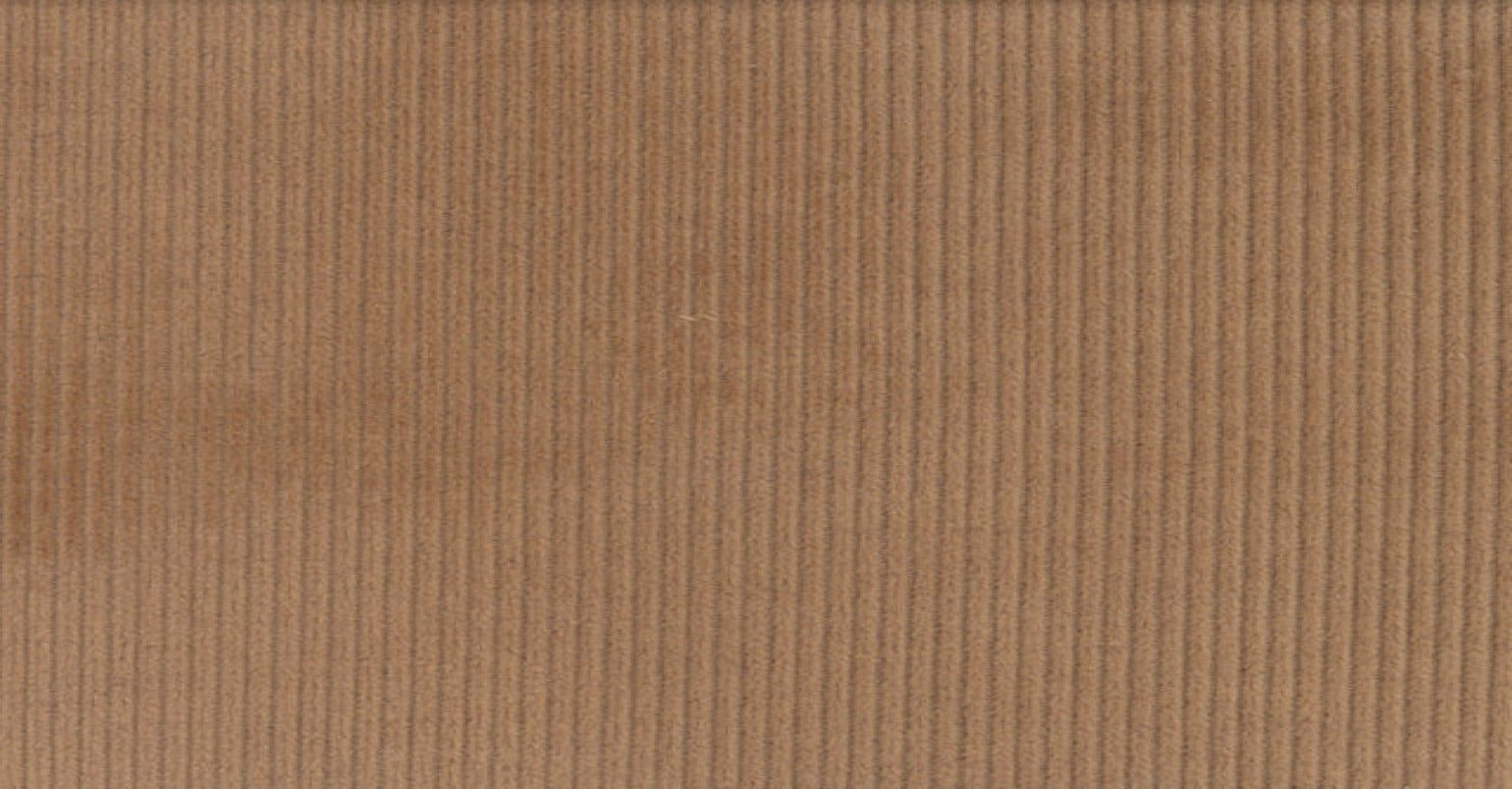 BROWN LIGHT PLAIN CASHMERE CORD AND CASH COTTON SUITING