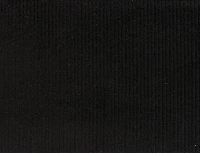 BLACK PLAIN CASHMERE CORD AND CASH COTTON SUITING
