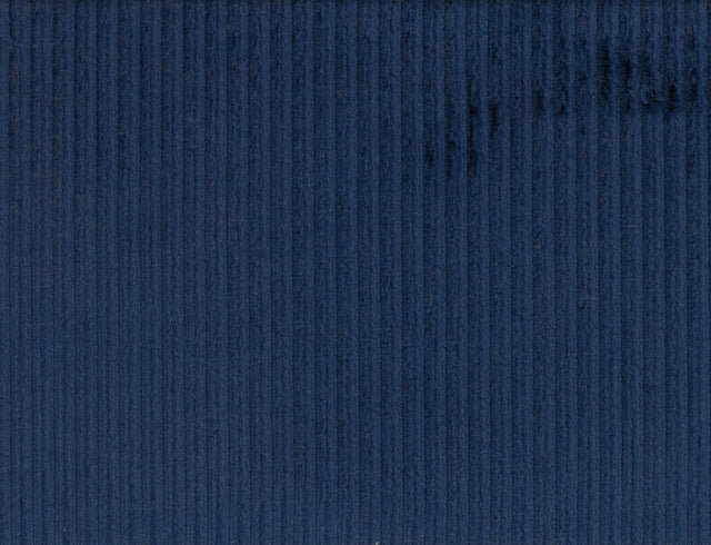 BLUE DARK PLAIN CASHMERE CORD AND CASH COTTON SUITING