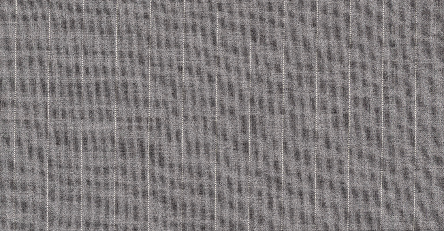 Stoffbibliothek: Grey light stripe cosmopolitan suiting-Stoff von SCABAL – Maßanfertigung in Berlin