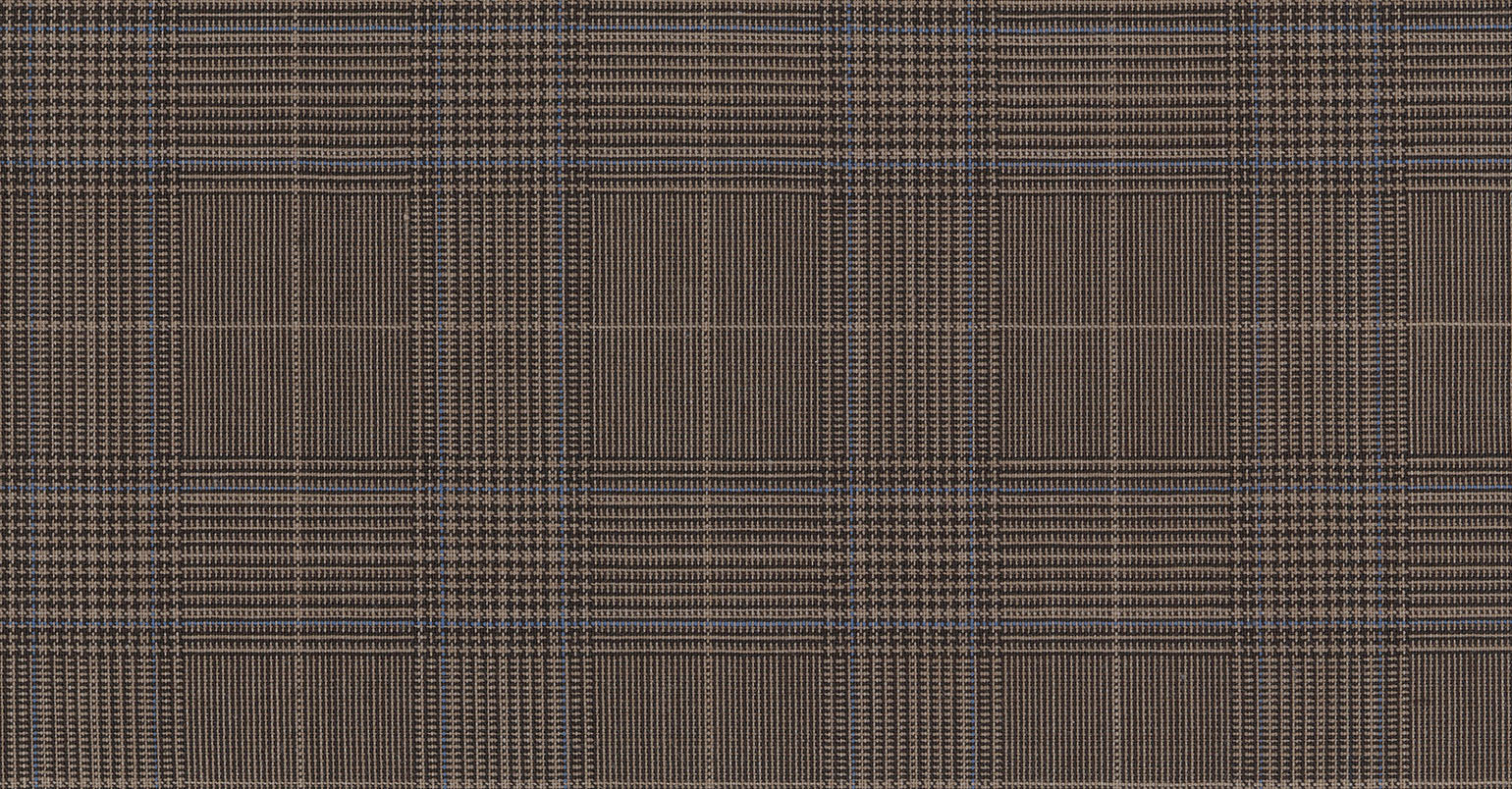 BROWN MEDIUM CHECK DYNAMIC SUITING