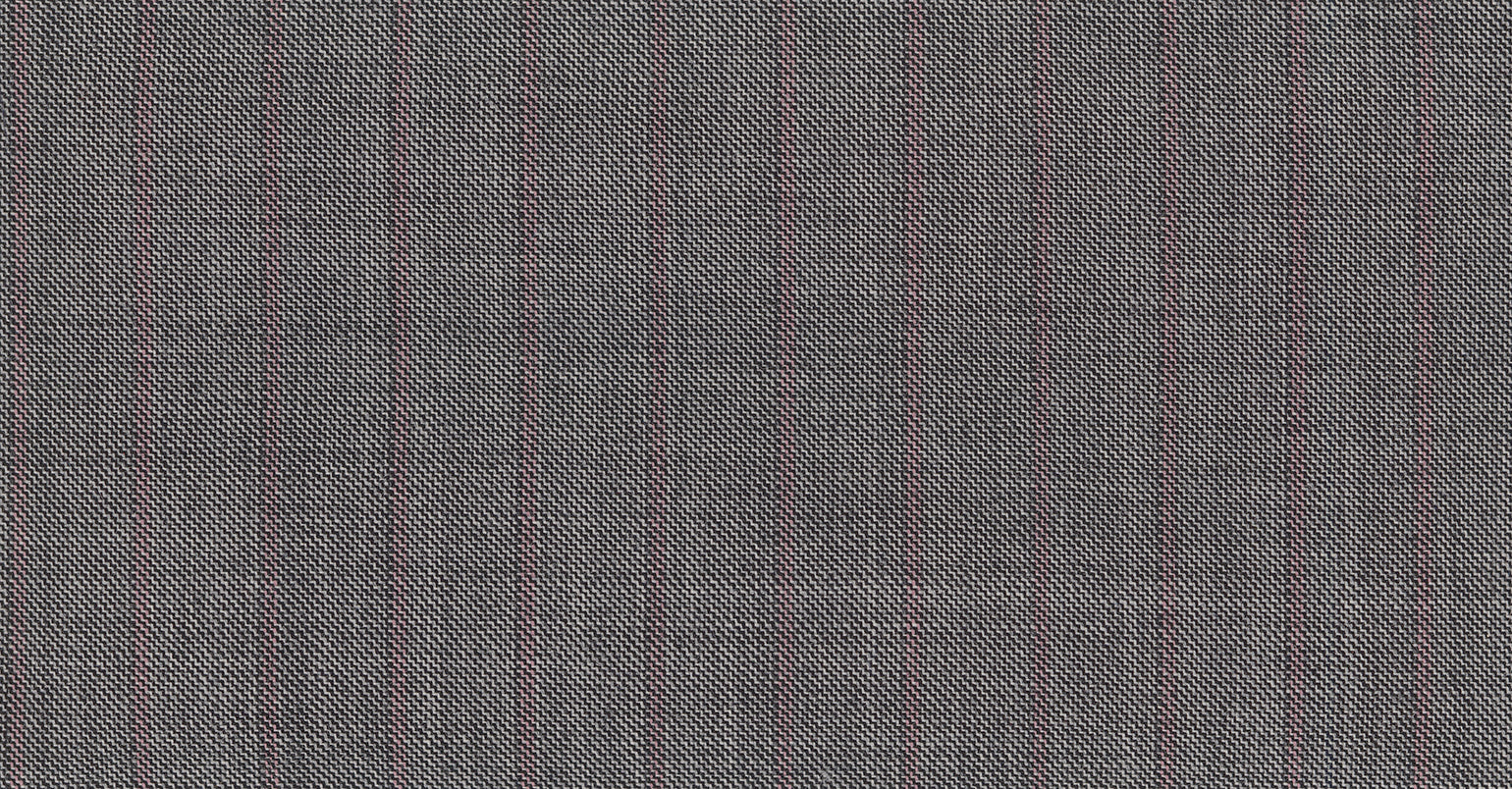 Stoffbibliothek: Schwarzer Black & white stripe the royal suiting-Stoff von SCABAL – Maßanfertigung in Berlin