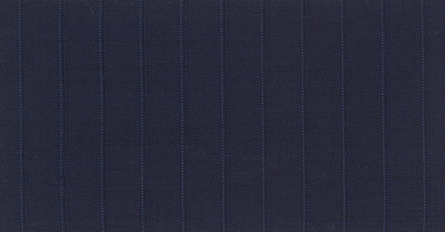Stoffbibliothek: Blue dark stripe the royal suiting-Stoff von SCABAL – Maßanfertigung in Berlin