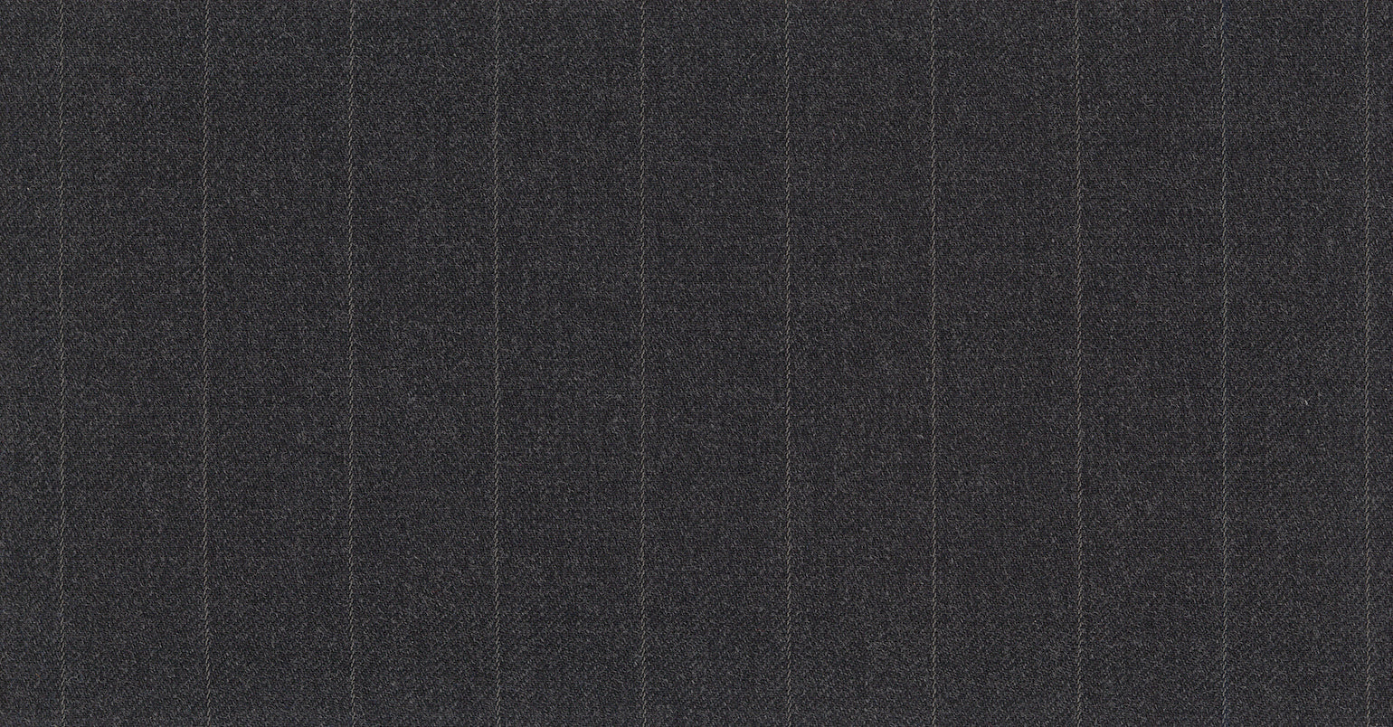 Stoffbibliothek: Grey dark stripe the royal suiting-Stoff von SCABAL – Maßanfertigung in Berlin