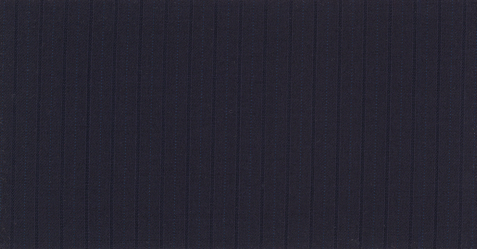 Stoffbibliothek: Blue dark stripe the royal suiting-Stoff von SCABAL – Maßanfertigung in Berlin