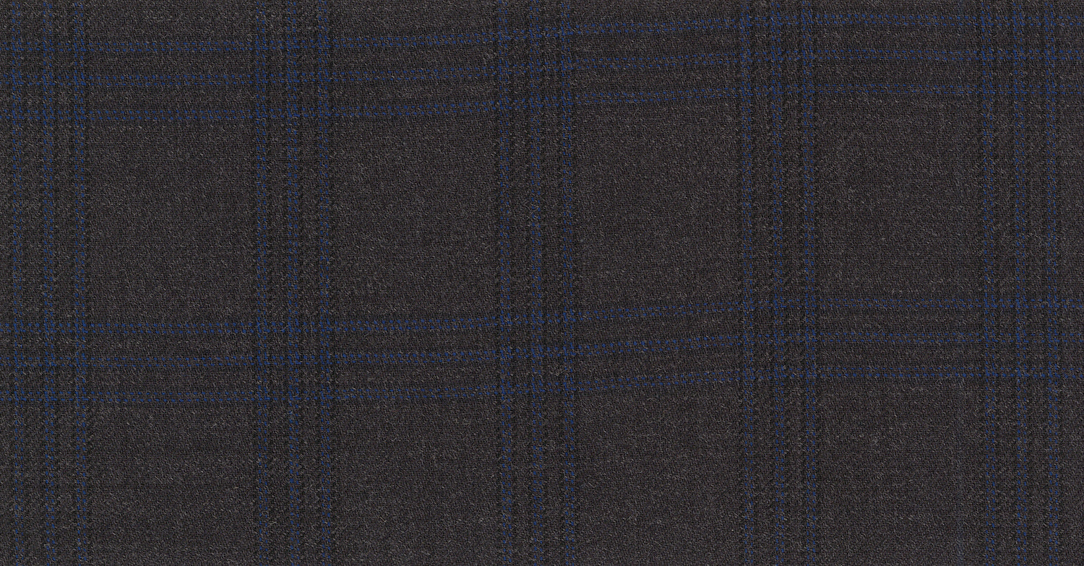 GREY DARK CHECK GALAXY SUITING
