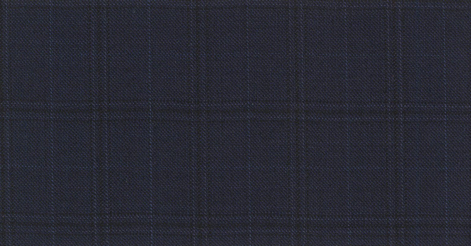 BLUE DARK CHECK GALAXY SUITING