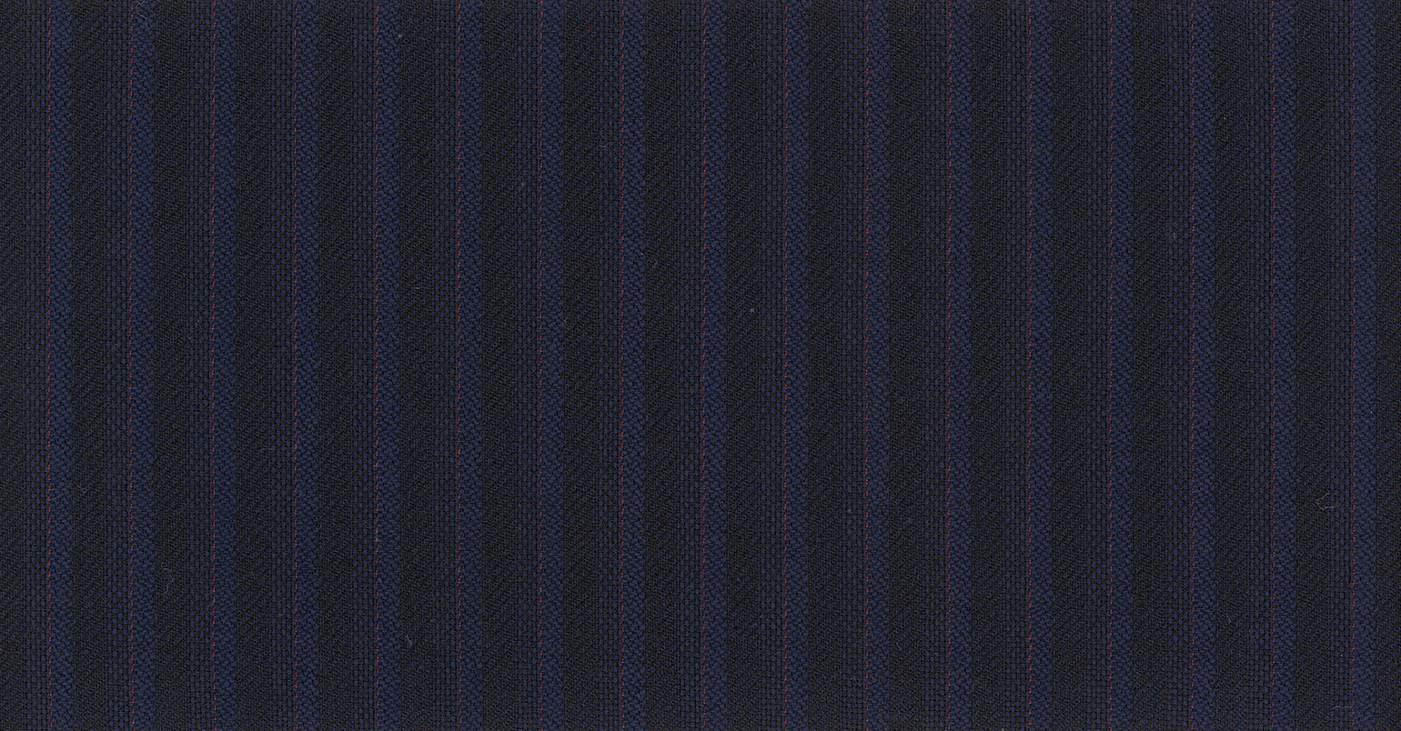 BLUE DARK STRIPE GALAXY SUITING