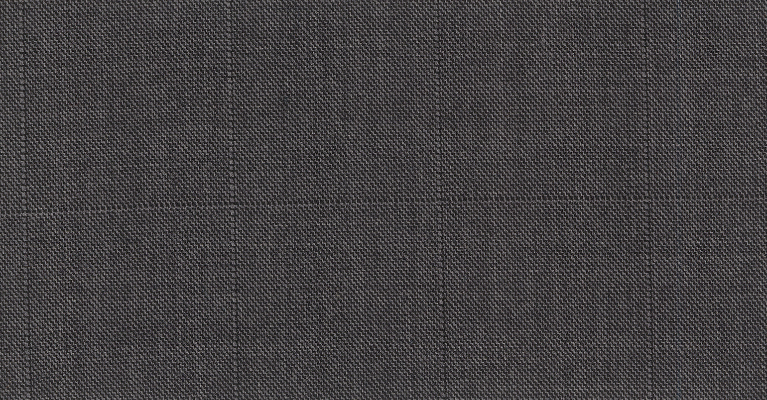 Stoffbibliothek: Mittelgrauer Grey medium check savile row classics suiting-Stoff von SCABAL – Maßanfertigung in Berlin