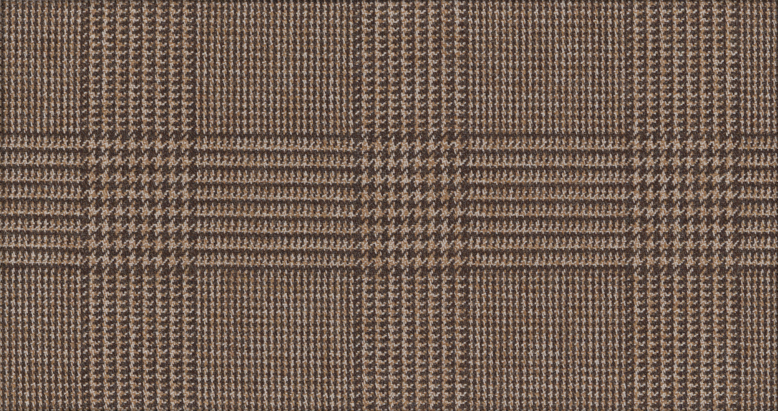 BROWN MEDIUM CHECK FREESTYLE SUITING
