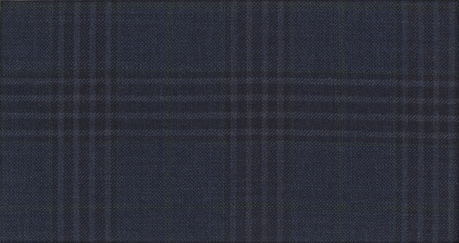 BLUE MEDIUM CHECK FREESTYLE SUITING