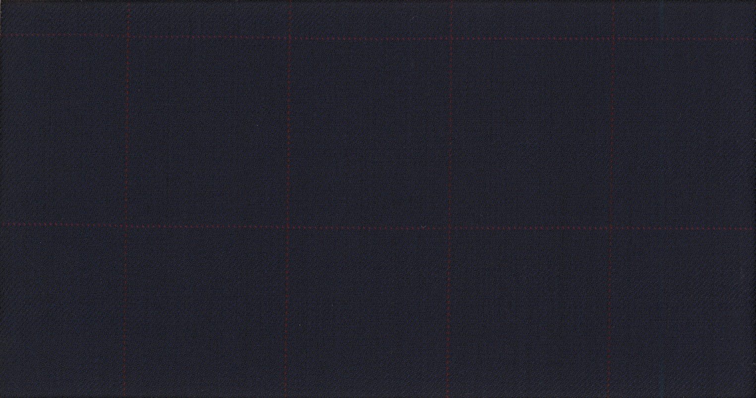 BLUE DARK CHECK GALAXY SUITING