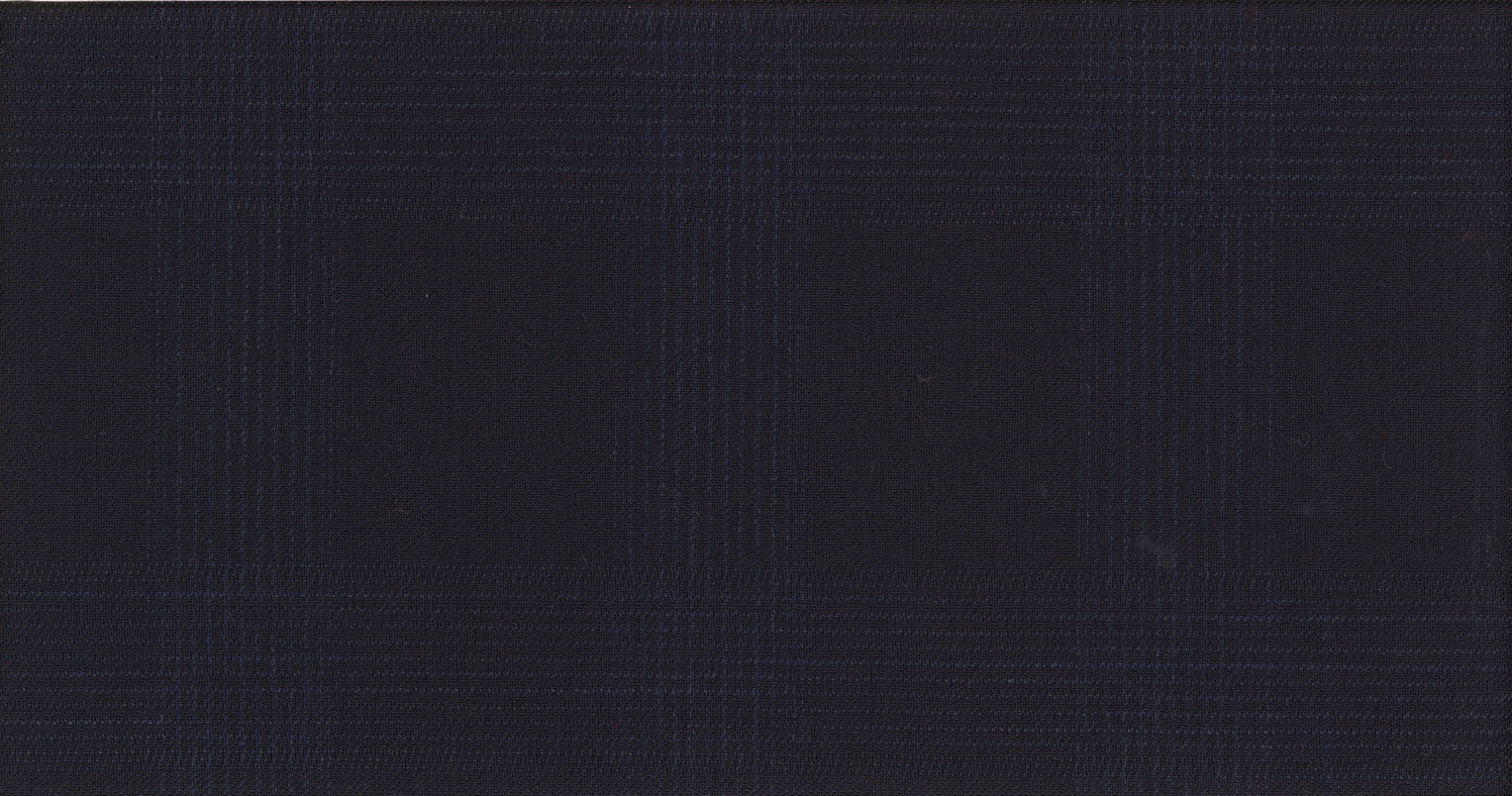 BLUE DARK CHECK IMAGE SUITING