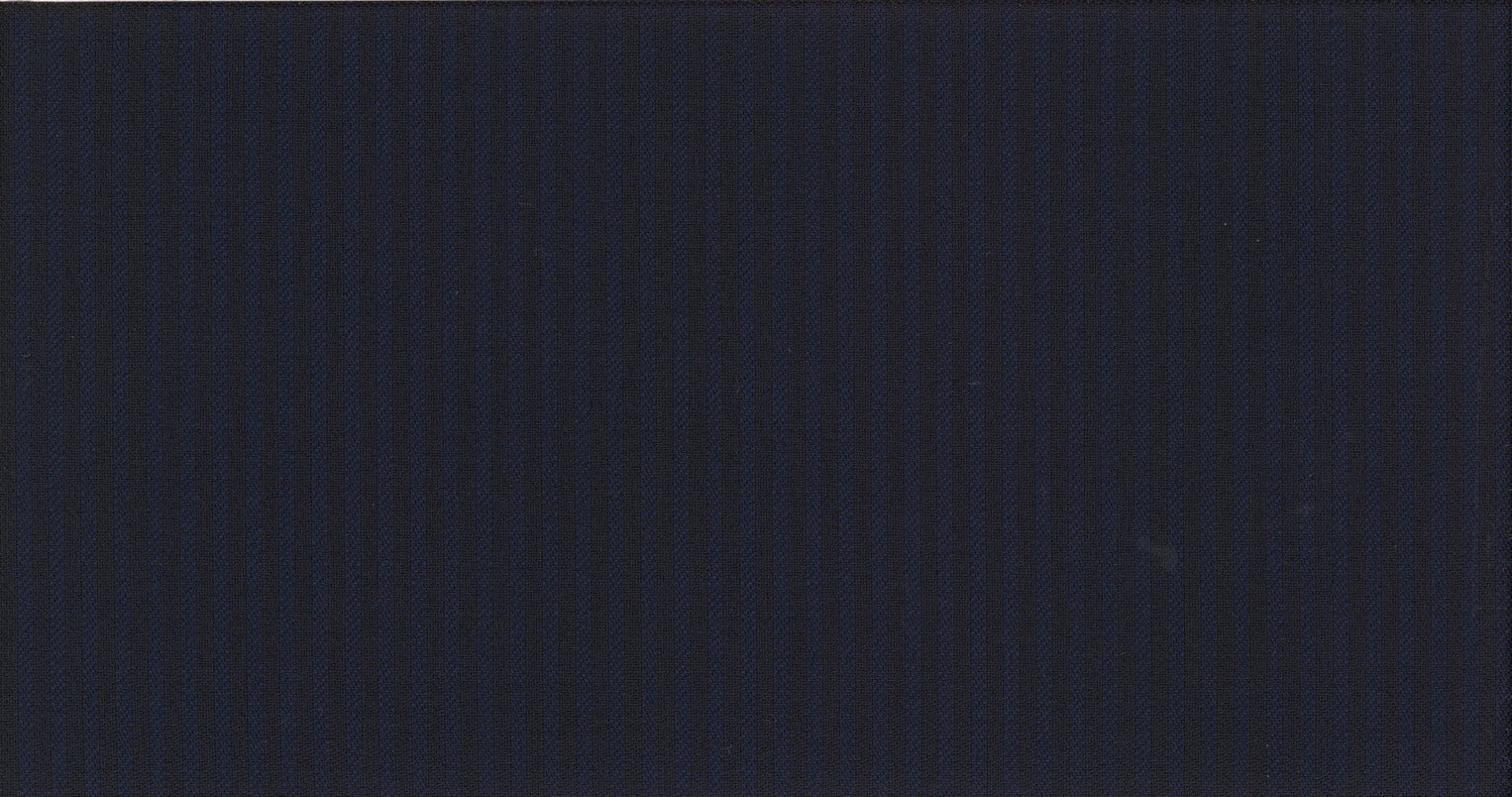 BLUE DARK STRIPE IMAGE SUITING