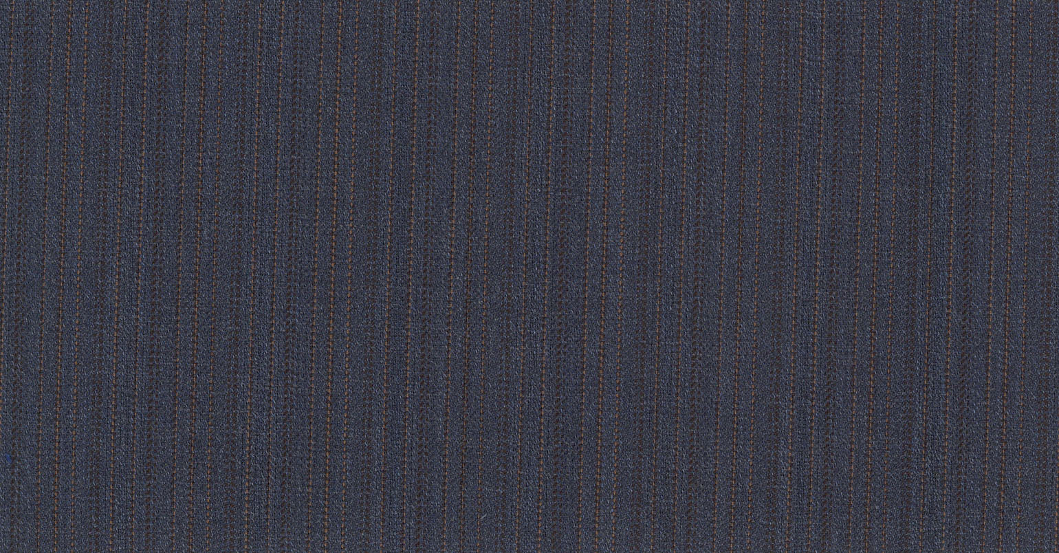 Stoffbibliothek: Mittelgrauer Blue medium stripe eton suiting-Stoff von SCABAL – Maßanfertigung in Berlin