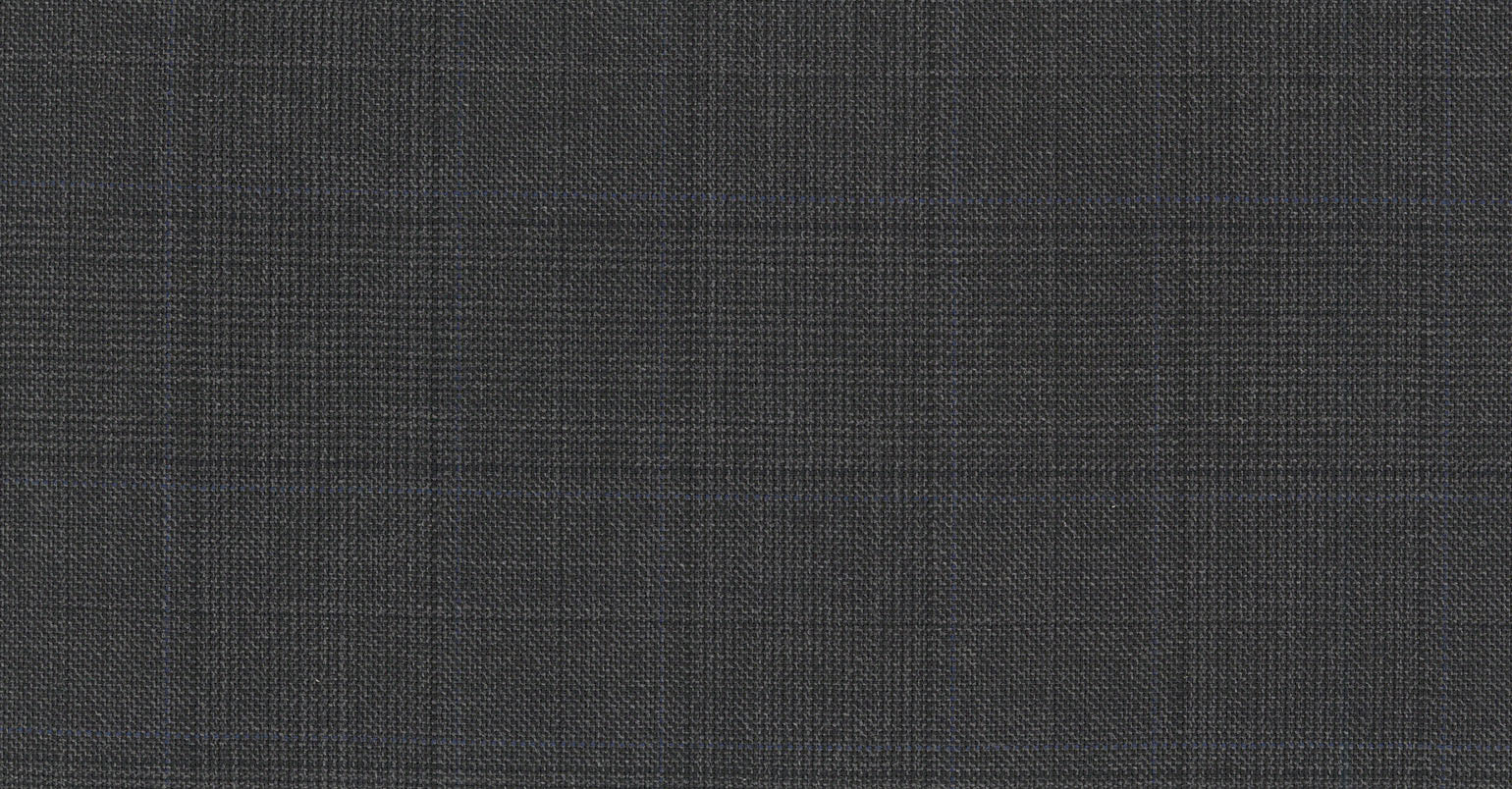 Stoffbibliothek: Grey dark check eton suiting-Stoff von SCABAL – Maßanfertigung in Berlin
