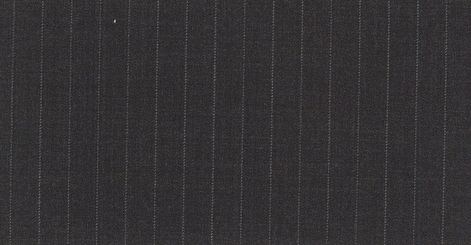 Stoffbibliothek: Grey dark stripe eton suiting-Stoff von SCABAL – Maßanfertigung in Berlin
