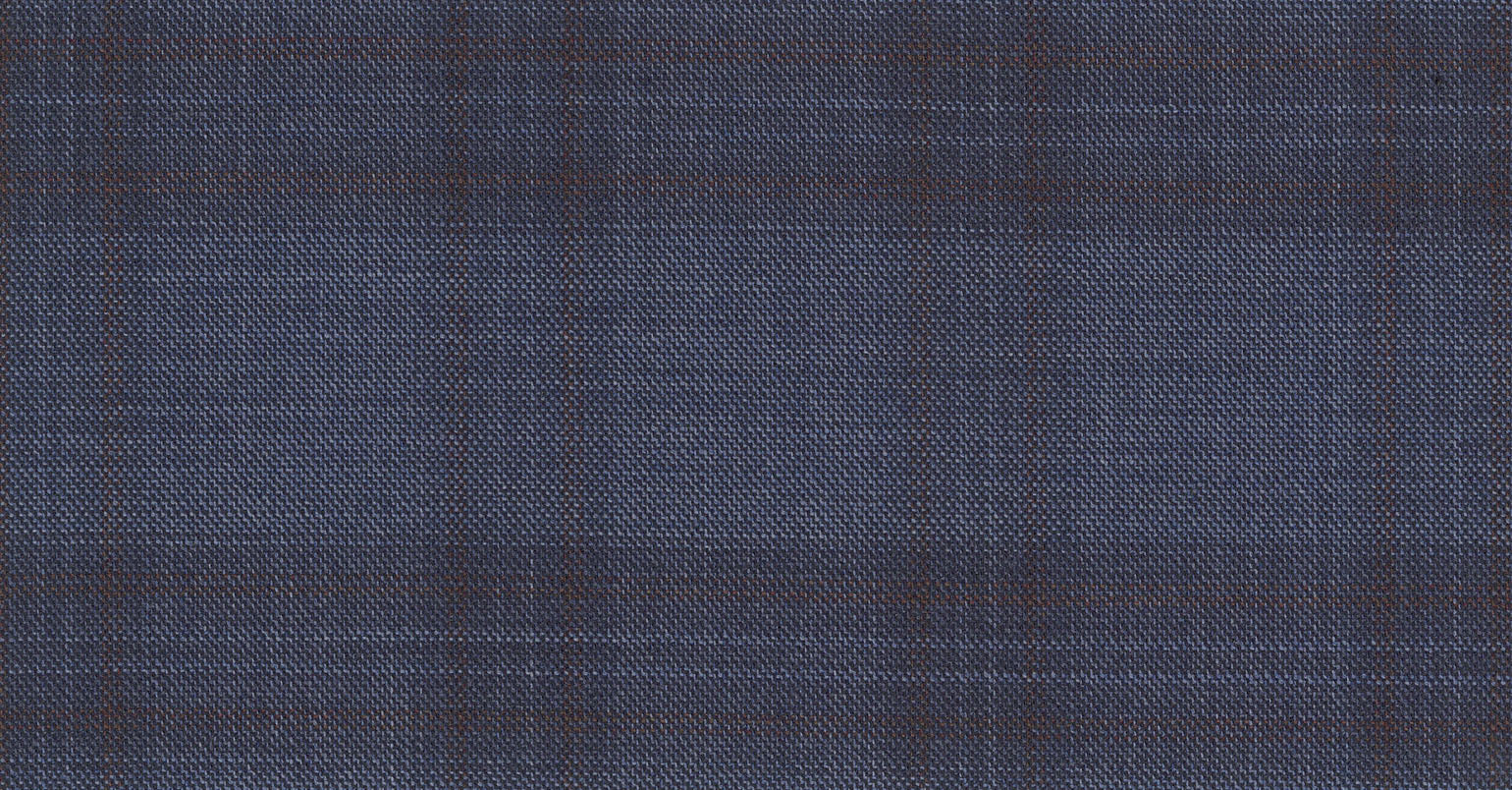 BLUE MEDIUM CHECK CHAMPION SUITING