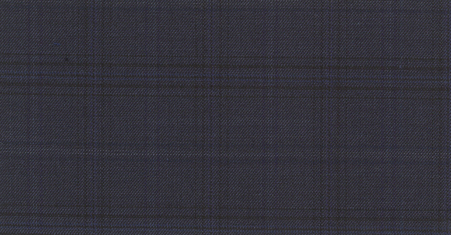 BLUE DARK CHECK CHAMPION SUITING