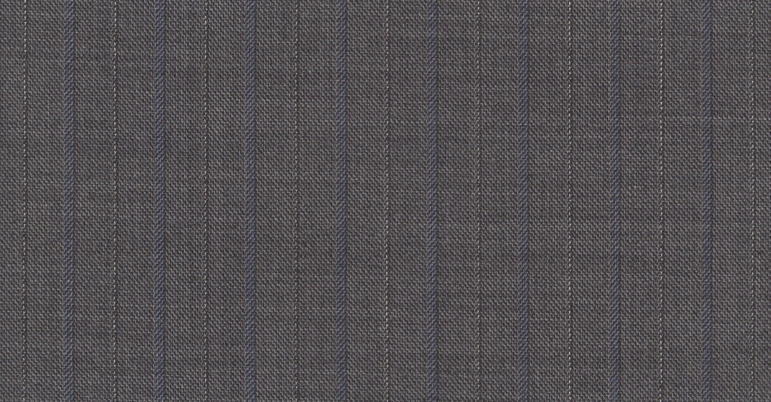 GREY MEDIUM STRIPE CHAMPION SUITING