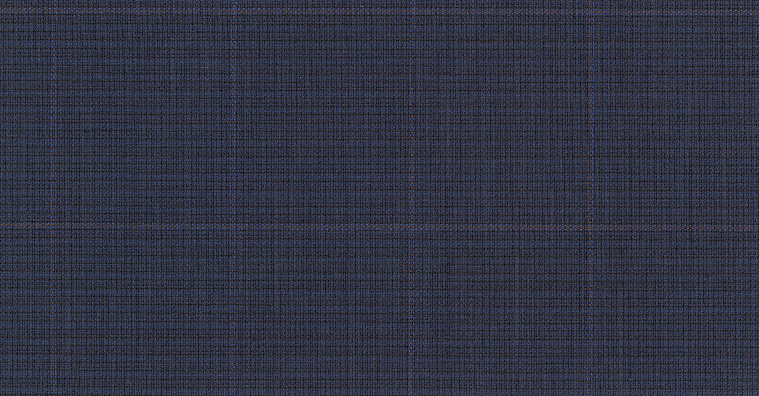 BLUE DARK CHECK CHAMPION SUITING