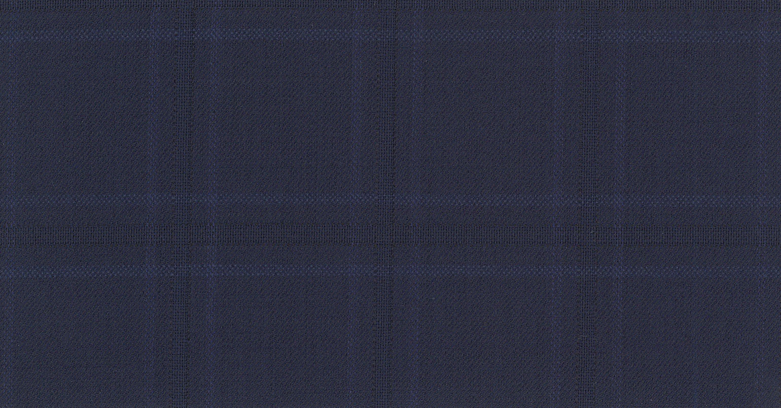 BLUE DARK CHECK CHAMPION SUITING