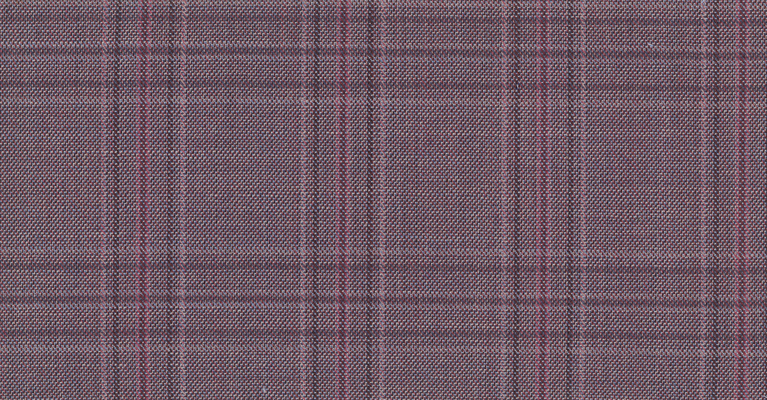 Stoffbibliothek: Mittelgrauer Medium check crossover suiting-Stoff von SCABAL – Maßanfertigung in Berlin