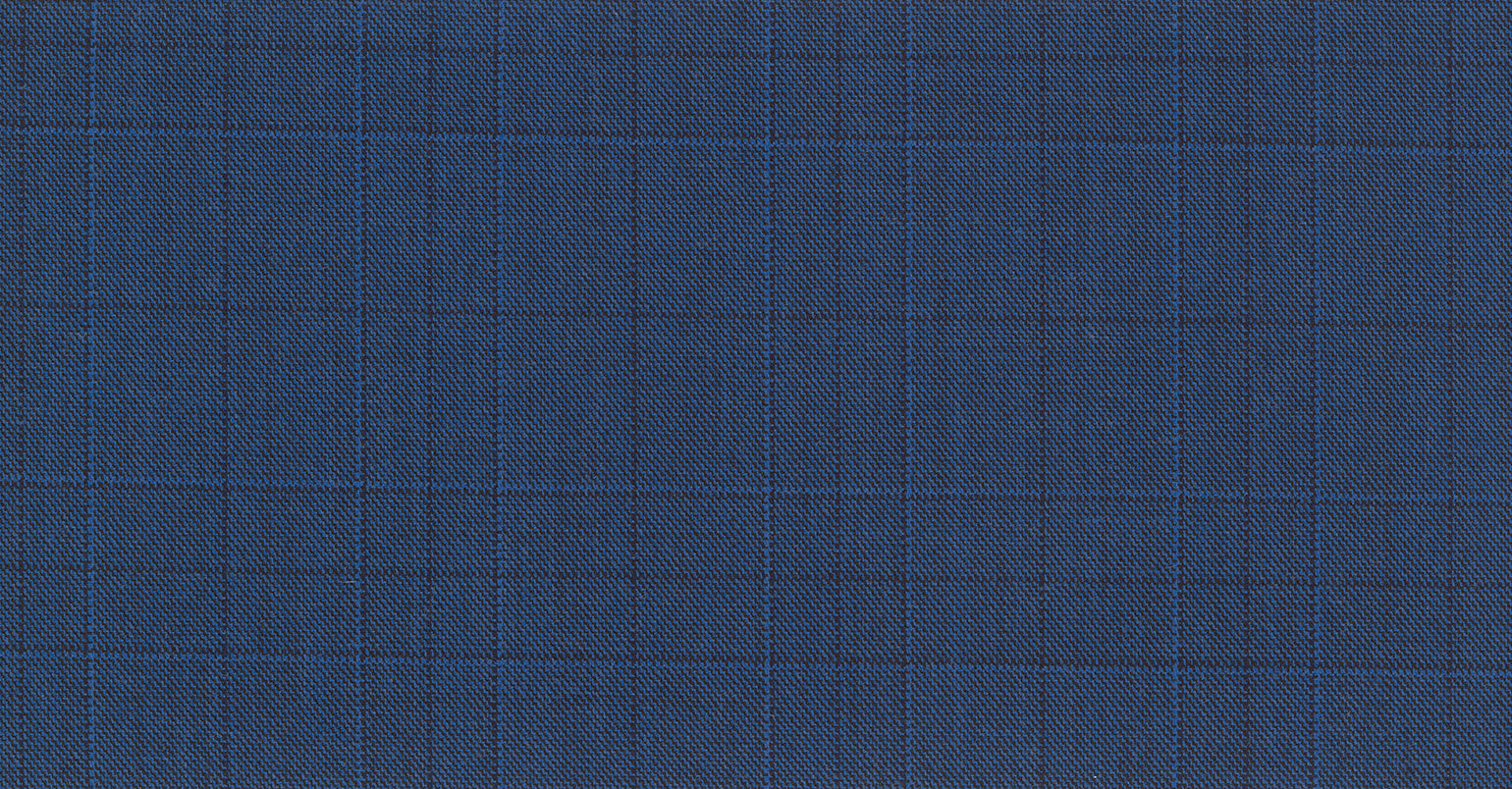 Stoffbibliothek: Blue light check obsession suiting-Stoff von SCABAL – Maßanfertigung in Berlin