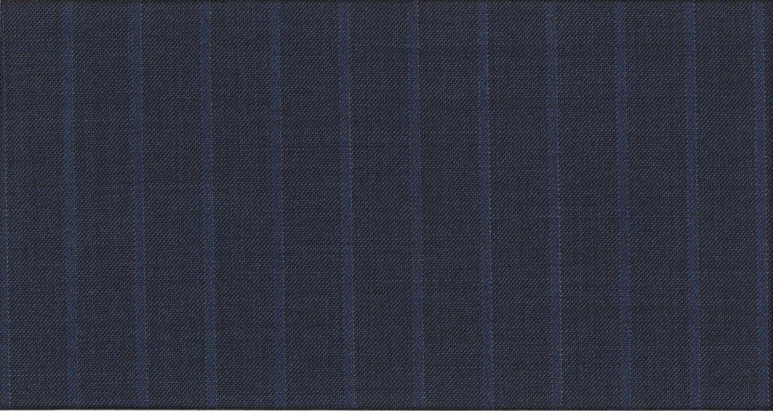 BLUE MEDIUM STRIPE JET SET SUITING