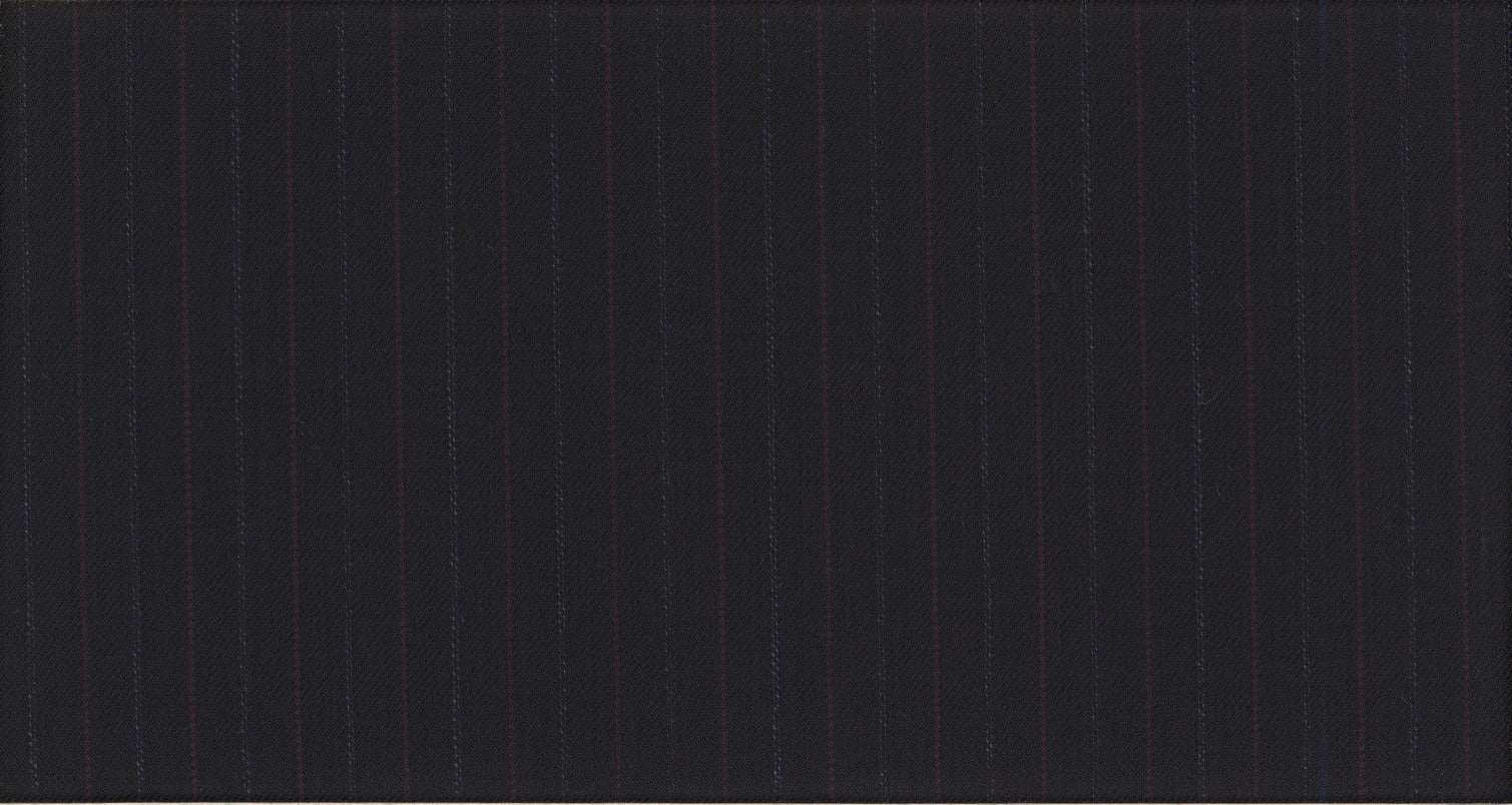 BLUE DARK STRIPE JET SET SUITING