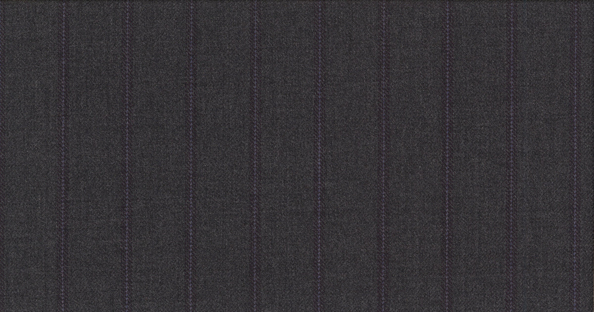DARK STRIPE ETON SUITING