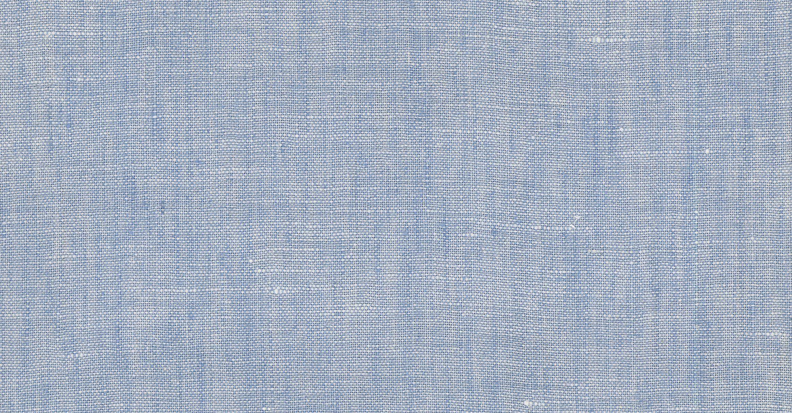 BLUE LIGHT PLAIN PURE LINEN SUITING